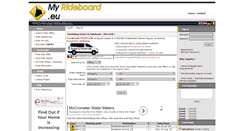 Desktop Screenshot of myrideboard.eu